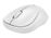 Logitech M220 Silent - Ratón - diestro y zurdo - óptico - 3 botones - inalámbrico - 2.4 GHz - receptor inalámbrico USB - blanco