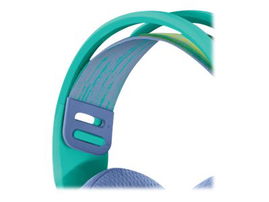 Logitech G G335 Wired Gaming Headset - Auricular - tamaño completo - cableado - conector de 3,5 mm - menta - certificado Discord
