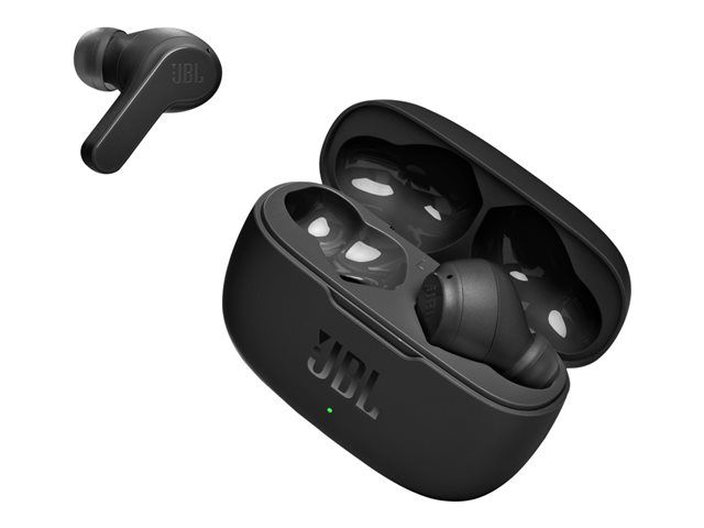 JBL Vibe 200TWS - Auriculares inalámbricos con micro - en oreja - Bluetooth - negro JBL Vibe 200TWS - Auriculares inalámbricos con micro - en oreja - Bluetooth - negro