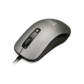Mouse Klip Xtreme - Mouse - Cableado - USB - Gray - 1600dpi