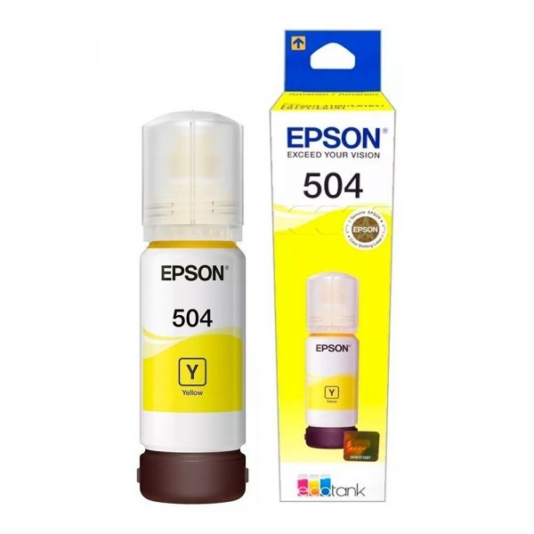Botella de Tinta Amarilla Epson T504