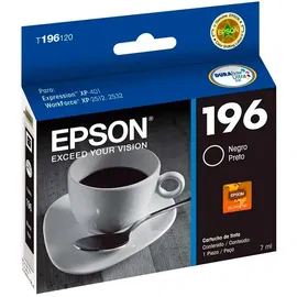  Cartucho de Tinta Negra Epson T196 Tinta
