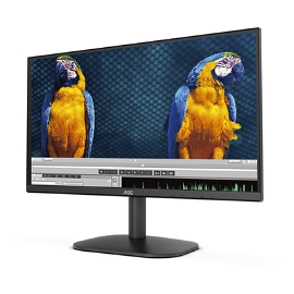 AOC - LED-backlit LCD monitor - 23.8