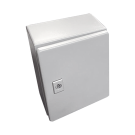 Gabinete de Acero, Nema 4 -IP 66 de 50 x 70 x 25 cm con Platina y certificado UL.