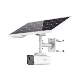 Cámara Bala ColorVu 4 Megapixel / Lente 4mm / Panel Solar / Batería de Respaldo (Hasta 24 Días) / Conexión 4G / Accesorios de Instalación
