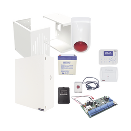 KIT BASICO DE ALARMA VECINAL FORCE16, ACEPTA HASTA 64 BOTONES DE PANICO
