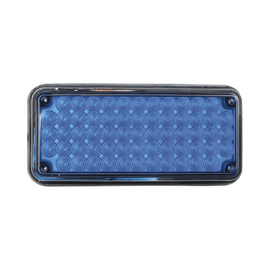 Luz de advertencia azul ideal para ambulancias de 7x3