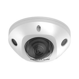 Domo IP 4 Megapixel / Lente 2.8 mm / Micrófono Integrado / 30 mts IR EXIR / Exterior IP67 / IK10 /  WDR 120 dB / PoE / Videoanaliticos (Filtro de Falsas Alarmas) / Ultra Baja Iluminación / Entrada y Salida de Audio y Alarma
