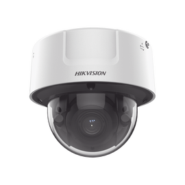 Domo IP 4 Megapixel / 30 mts IR EXIR / Lente Mot. 2.8-12 mm / IK10 / H.265+ / WDR 140 dB / Detección Facial / DeepinView / Búsqueda por Atributos / Micrófono Integrado