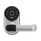CERRADURA DIGITAL PARA INTERIOR ML300 ZKTECO PERMITE LA APERTURA CON SMARTPHONE POR BLUETOOTH, HUELLAS, CONTRASEÑAS Y LLAVE OPERA CON 4 BATERÍAS AA *NO INCLUIDAS*, COMPATIBLE CON APP ZSMART