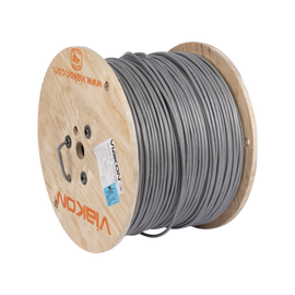 Carrete de 500 mts de cable de 5 pares calibre 24 blindado
