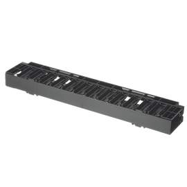 Organizador de Cables Horizontal NetManager, Sencillo (Solo Frontal), Para Rack de 19in, 1UR