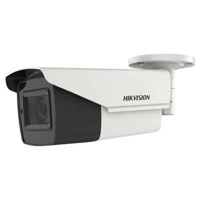 Bala TURBOHD 5 Megapixel / Lente Mot. 2.7 a 13.5 mm / 40 mts IR EXIR / dWDR / TVI-AHD-CVI-CVBS / Exterior IP67  / 12 VCD / 24 VCA