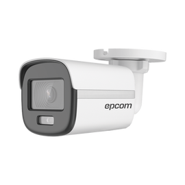 Bala TURBOHD 3K (5MP) / Lente 3.6 mm / Micrófono Integrado / Imagen a color 24/7 / Luz Blanca 40 mts / Exterior IP67 / dWDR / 4 Tecnologías