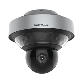 PanoVu series / Vista Panorámica 180° / 4 Lentes de 4 Megapixel + PTZ 4 Megapixel de 40X Zoom / Posicionamiento 3D / IP66 / IK10 / WDR 120 dB