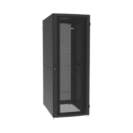 Gabinete Net-Verse para Centros de Datos, 48UR, 800mm de Ancho, 1200mm de Profundidad, Fabricado en Acero, Color Negro
