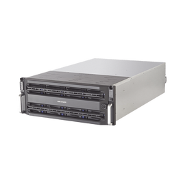 Controlador Simple de Almacenamiento en Red / 24 Discos Duros Incluidos (10 TB) / RAID / iSCSI / NFS / Graba 320 canales IP / 2 Tarjetas Red / Simple Controlador / Incluye 24 HDD Preinslatados