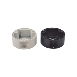 Soporte de Parapeto para Cámara PTZ ULISSE EVO Gris/Blanco con Canal para Cable Interno