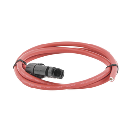 Cable Fotovoltaico, 1 m, Rojo, Calibre 10 AWG con Terminal MC4-M en Ambos Extremos