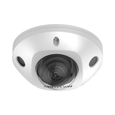 Domo IP 6 Megapixel / Lente 2.8 mm / Micrófono Integrado / 30 mts IR EXIR / Exterior IP67 / IK10 /  WDR 120 dB / PoE / Videoanaliticos (Filtro de Falsas Alarmas) / Ultra Baja Iluminación / Entrada y Salida de Audio y Alarma