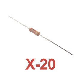 Resistence 2K OHM 1/2 WATT 5% Axial Carbon Film