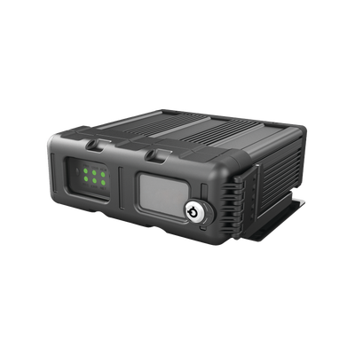 DVR Móvil / Multiplataforma / 4 Canales AHD 2 Megapixel / Almacenamiento en Memoria SD / H.265 / Chip IA Embebido / Soporta 4G / WiFi / GPS