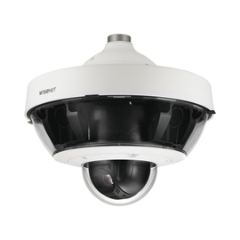 Cámara IP Multisensor 8 - 20 MP (4 sensores de 2 o 5 MP) lentes intercambiables con PTZ 2 MP 32X / Hasta 5 tarjetas SD de 256 GB / WDR de hasta 150dB / IP66 / IK10
