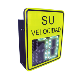 Radar Medidor de Velocidad de 3 Dígitos / Doble salida de Relevador / Tarjeta Micro SD / Puerto de red TCP IP / Detección de Exceso de Velocidad / Integración  con Cámara.