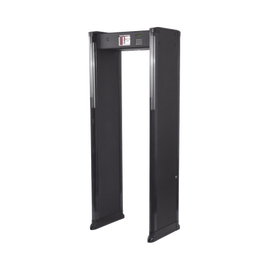 Arco Detector de Metales de 6 Zonas para Intemperie con Anclaje para Fijarse al Piso. Incluye Sensor IR para evitar falsas Alarmas / Certificado por la Administración Federal de Aviación de EE. UU. (FAA)