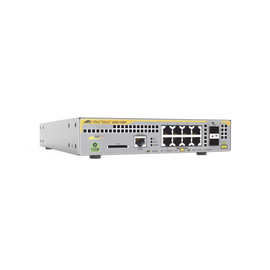 SWITCH POE+ ADMIN CAPA 3 D/8 PTOS 10/100/1000 + 2 SFP GB INCLUYE AT-RKMT-J14
