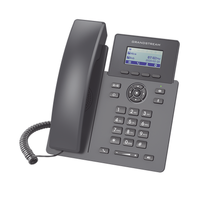 Kit de 10 Teléfonos IP Grado Operador, 2 líneas SIP con 2 cuentas, codec Opus, IPV4/IPV6 con gestión en la nube GDMS.