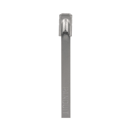 Cincho PanSteel de Acero Inoxidable Tipo 304, 362mm largo x 4.6mm ancho, Color Metálico, Paquete de 100pz