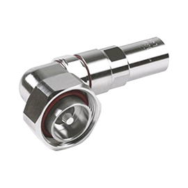 Conector DIN 7-16 Macho en Ángulo Recto para LDF4-50A, PIN Cautivo