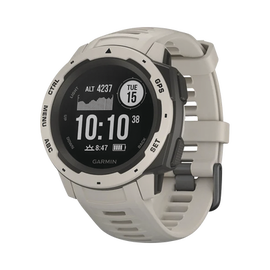 Reloj Garmin Instinct color tundra, ideal para uso en deportes o actividades al aire libre