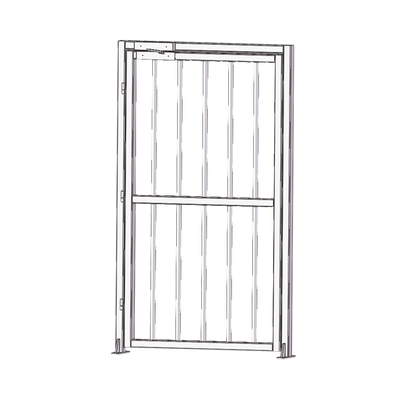 Puerta Lateral Para Torniquetes de Acero Inoxidable