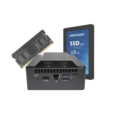 Kit Estación de Trabajo Básica / Core i5 / RAM 4GB / SSD 128GB