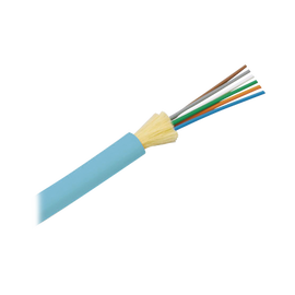 Cable de Fibra Óptica de 6 hilos, Multimodo OM4 50/125 Optimizada, Interior, Tight Buffer 900um, No Conductiva (Dieléctrica), OFNR (Riser), Precio Por Metro