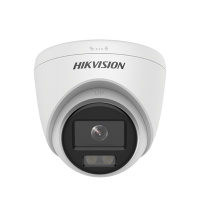Turret IP 4 Megapixel / Imagen a Color 24/7 / PoE / Lente 2.8 mm / Luz Blanca 30 mts / Exterior IP67 / WDR 120dB
