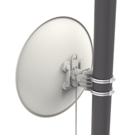 ePMP Force 200L para zonas con alta interferencia, hasta 200 Mbps, 4910 - 5970 MHz, 802.11n, Antena de 25 dBi, latencia baja