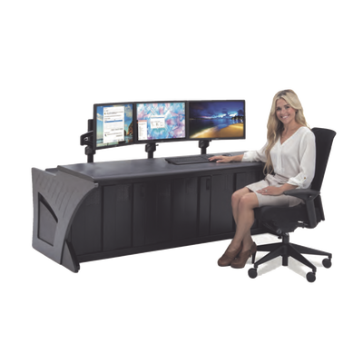 Mueble de Monitoreo SIGHT-LINE para 2 Operadores