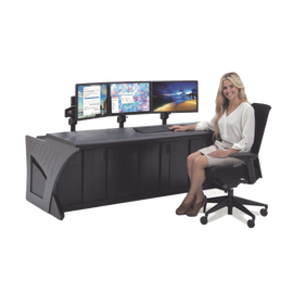 Mueble de Monitoreo SIGHT-LINE para 2 Operadores