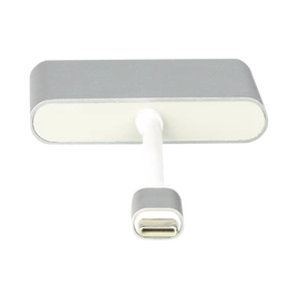 Adaptador Multipuerto USB-C 3.1 A HDMI 4K / USB 3.0 / USB – C /  Alta Velocidad de Transmisión de Datos / Admite Carga Rápida (PD) en el Puerto USB – C