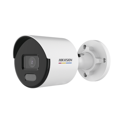 Bala IP 4 Megapixel / Imagen a Color 24/7 / PoE / Lente 2.8 mm / Luz Blanca 30 mts / Exterior IP67 / dWDR