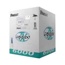 Bobina de Cable UTP 305 m. de Cobre, TX6000™ PanNet, Reelex, Amarillo, Categoría 6 Mejorado (23 AWG), PVC (CM), de 4 pares