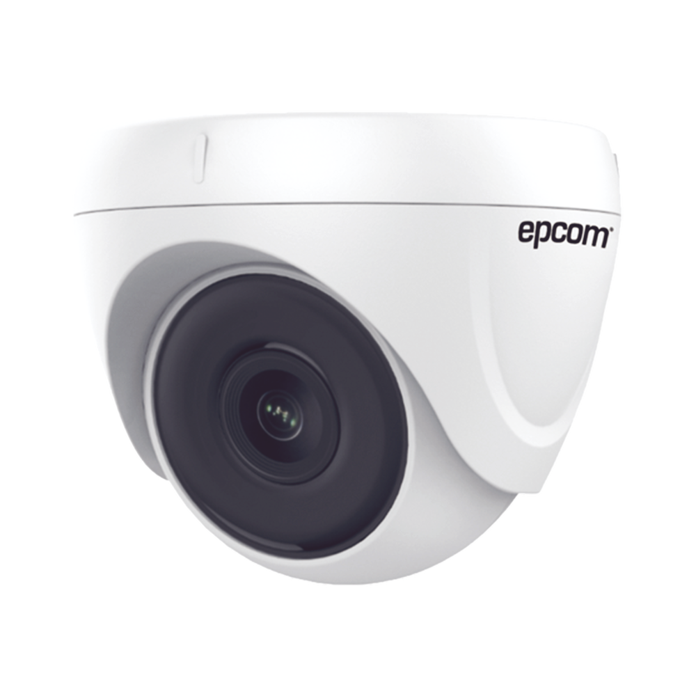 CAMARA EYEBALL EPCOM E8TURBOIG2W 2.8MM WHITE TVI 1080 EXIR 20M OUTDOOR IP66 POLICARBONATE HOUSING 4IN1 12VDC