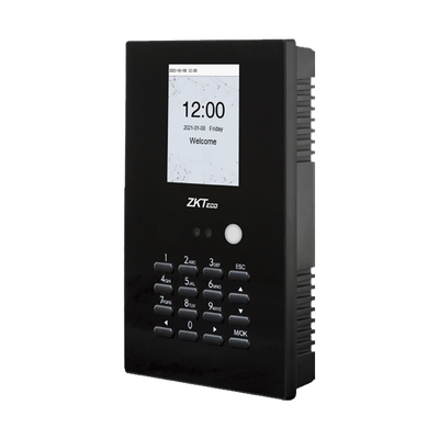 TERMINAL DE ASISTENCIA CON RECONOCIMIENTO FACIAL INTELIGENTE ZKTECO LFACE10 PARA INTERIOR  ALMACENA HASTA 100 ROSTROS / 50,000 EVENTOS ** OBTEN REPORTES CON UNA USB DESDE LA FUNCIÓN SSR**