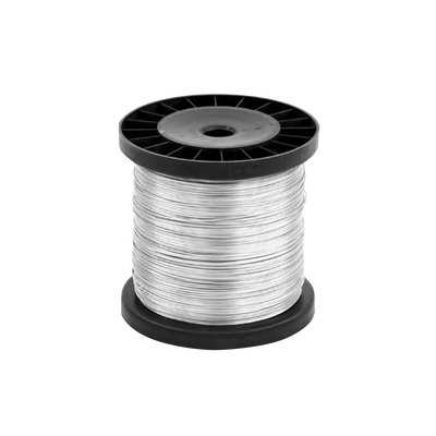 Cable de Aluminio Reforzado / Intemperie / Ideal para Cercas Electrificadas / Calibre 16 - 500mts