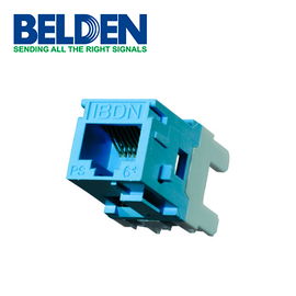 CONECTOR JACK BELDEN AX101071 CATEGORIA 6+ 568A/B ESTILO MDVO AZUL (TIA 606) CONECTOR JACK BELDEN AX101071 CATEGORIA 6+ 568A/B ESTILO MDVO AZUL (TIA 606)