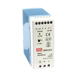 Fuente de poder Industrial Riel Din 5Vcc, 40W