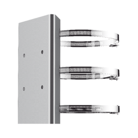 Montaje de Poste para Domo PTZ de Acero Inoxidable para Cámaras Hikvision